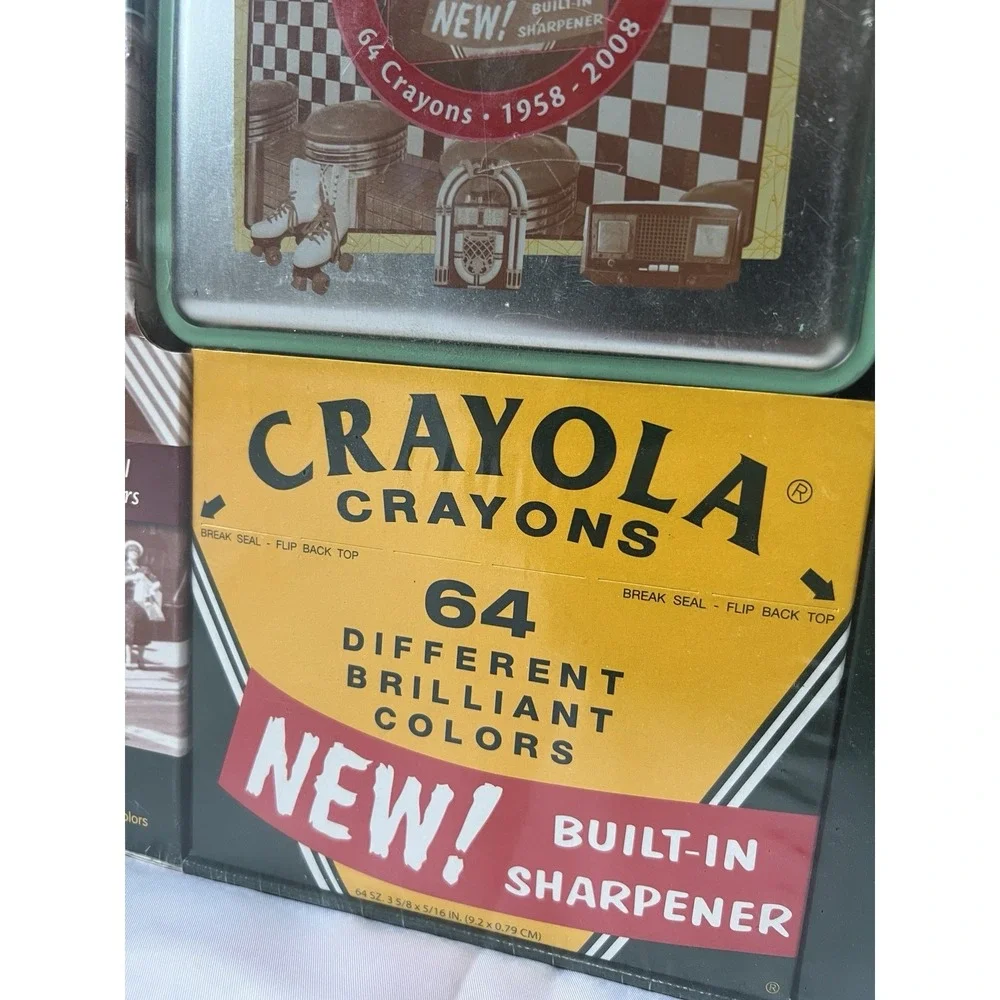 Crayola 50th Birthday of the 64 Crayon Box Limited Edition 2008 NEW SEALED